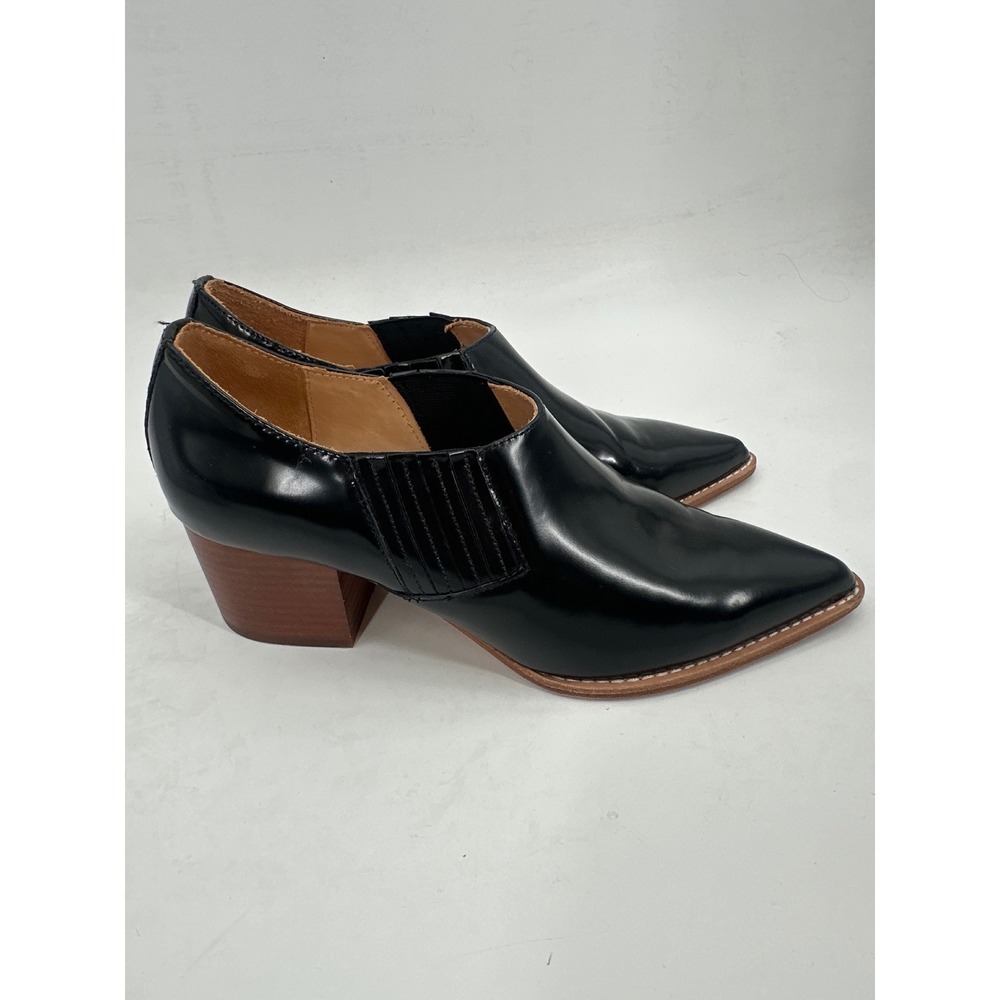Anthropologie Bill Blass Tina Booties Black 7.5